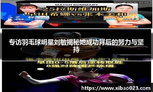 专访羽毛球明星刘敏揭秘她成功背后的努力与坚持